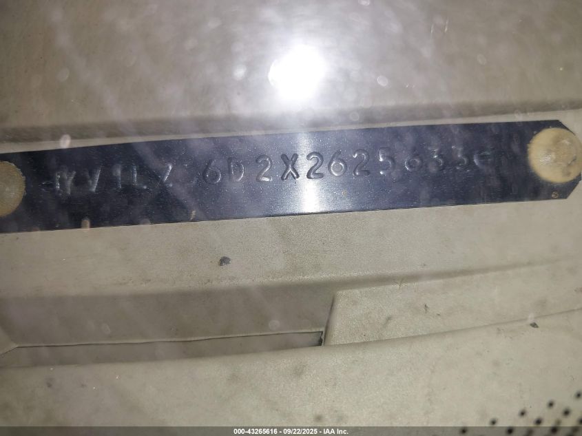 1999 Volvo V70 Xc VIN: YV1LZ56D2X2625633 Lot: 43265616