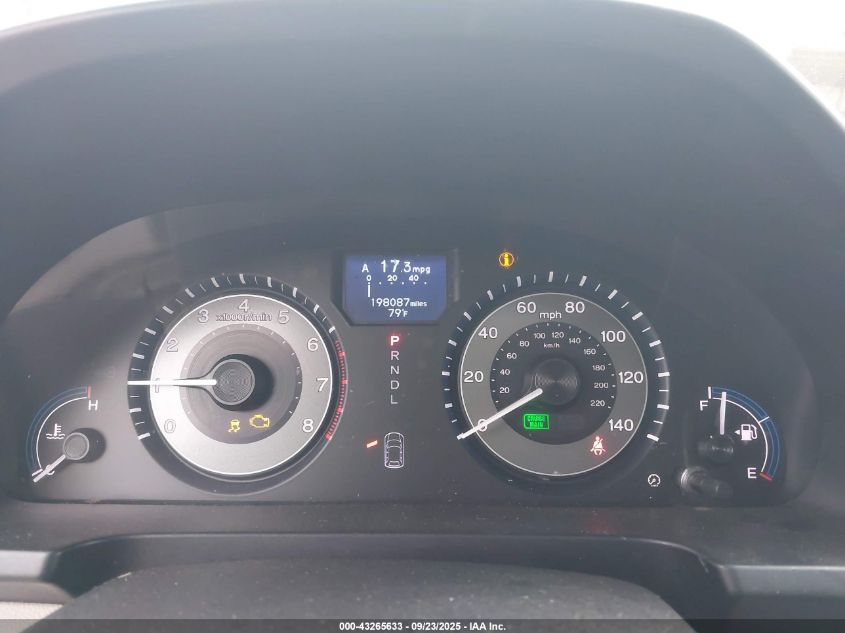 2012 Honda Odyssey Touring/Touring Elite VIN: 5FNRL5H96CB093885 Lot: 43265633