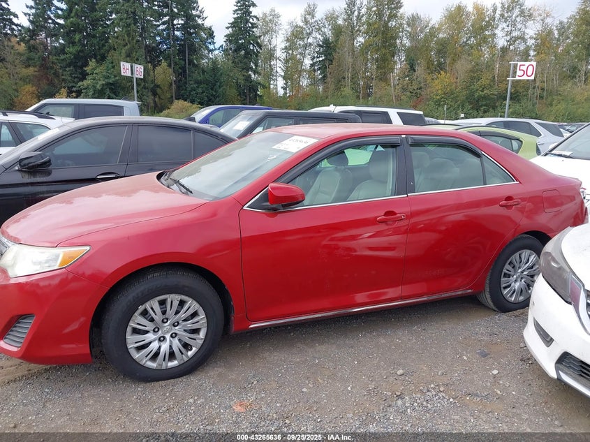 2012 Toyota Camry Le VIN: 4T4BF1FK8CR246637 Lot: 43265636