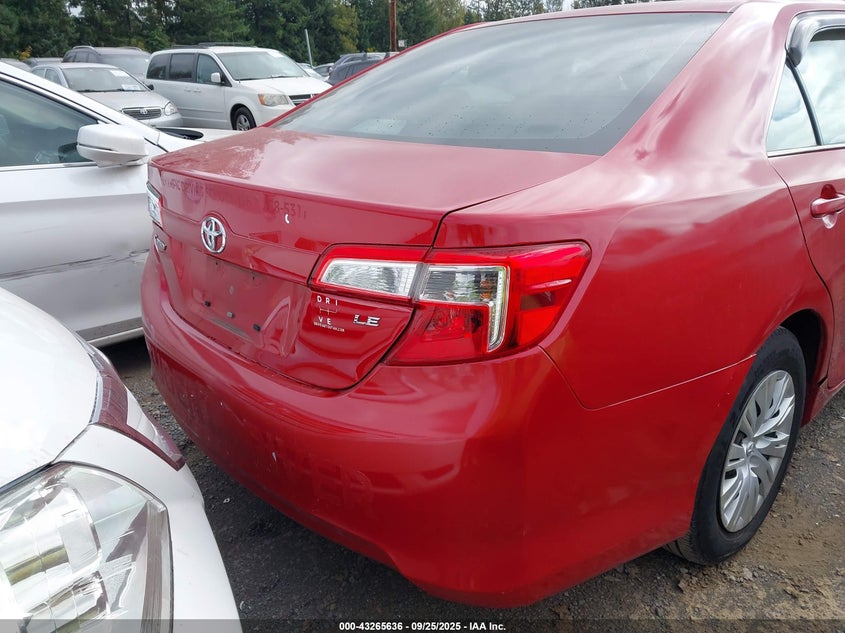 2012 Toyota Camry Le VIN: 4T4BF1FK8CR246637 Lot: 43265636