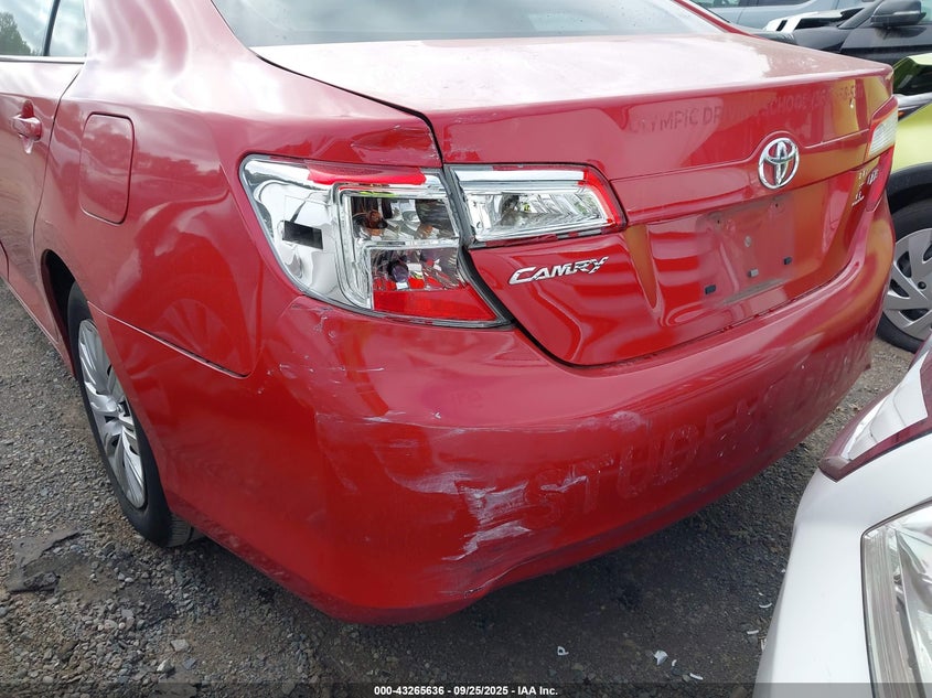 2012 Toyota Camry Le VIN: 4T4BF1FK8CR246637 Lot: 43265636