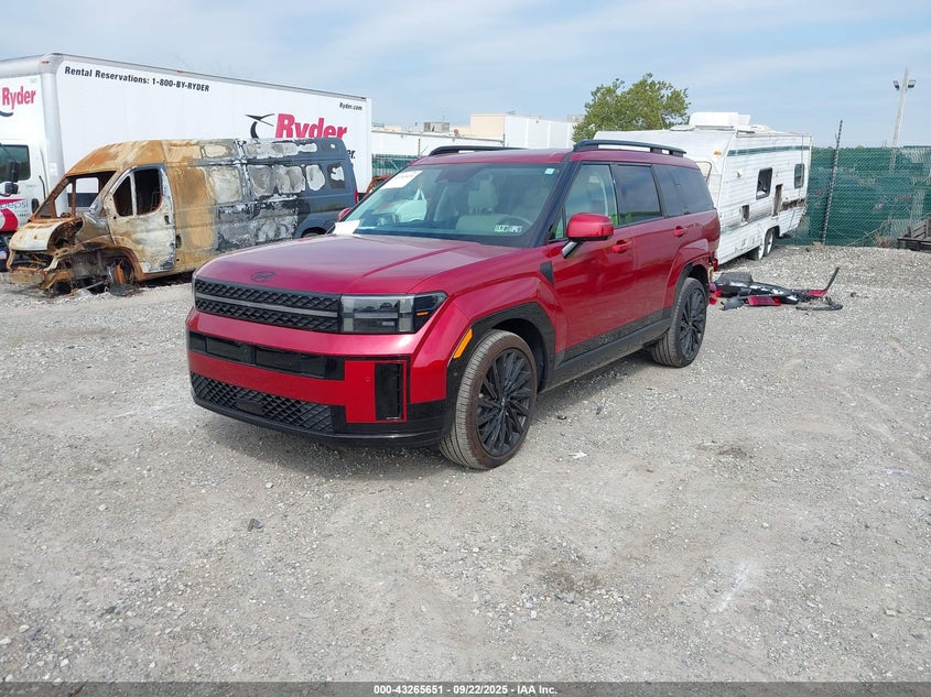 2025 Hyundai Santa Fe Calligraphy red other gasoline 5NMP5DGL8SH091626 photo #3