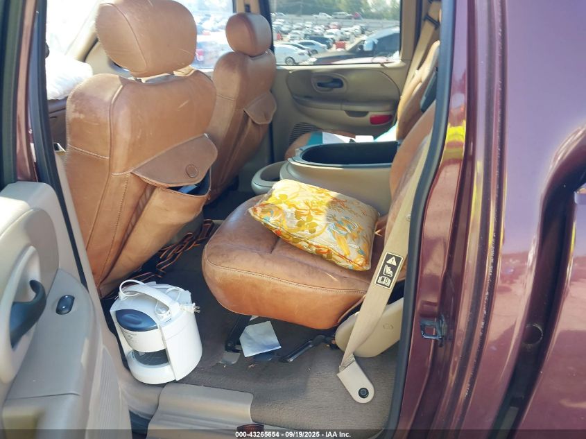 2001 Ford F-150 King Ranch Edition/Lariat/Xlt VIN: 1FTRW08L51KF82882 Lot: 43265654