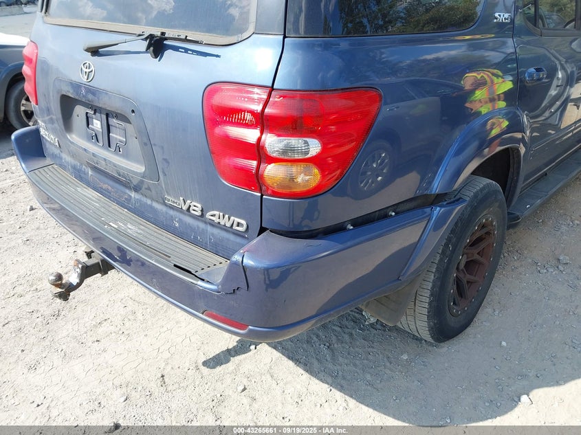 2004 Toyota Sequoia Sr5 V8 VIN: 5TDBT44A04S227766 Lot: 43265661