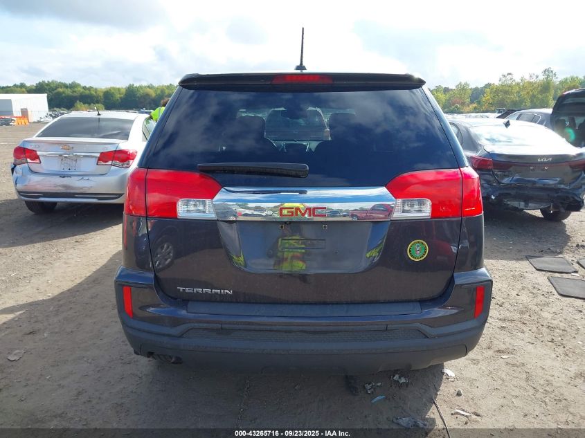 2016 GMC Terrain Sle-1 VIN: 2GKALMEK8G6321576 Lot: 43265716