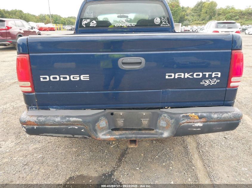 2003 Dodge Dakota Sport/Sxt VIN: 1D7HG38XX3S324122 Lot: 43265727