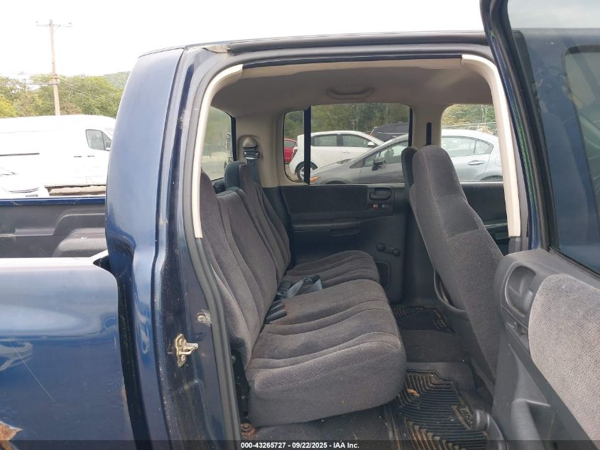 2003 Dodge Dakota Sport/Sxt VIN: 1D7HG38XX3S324122 Lot: 43265727