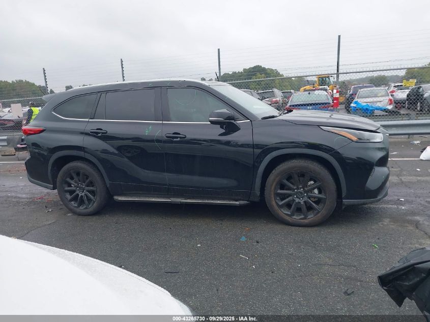 2022 Toyota Highlander Xle VIN: 5TDGZRAHXNS130420 Lot: 43265730