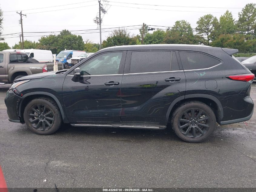 2022 Toyota Highlander Xle VIN: 5TDGZRAHXNS130420 Lot: 43265730