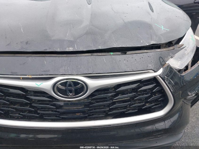 2022 Toyota Highlander Xle VIN: 5TDGZRAHXNS130420 Lot: 43265730