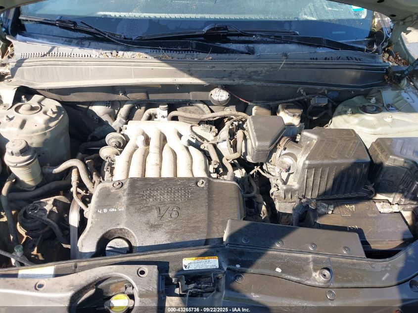 2009 Hyundai Santa Fe Gls VIN: 5NMSG13D09H274868 Lot: 43265736