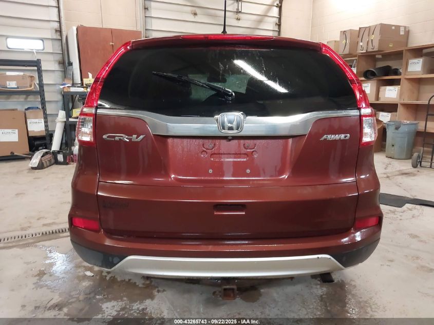 2016 Honda Cr-V Ex VIN: 5J6RM4H55GL001926 Lot: 43265743