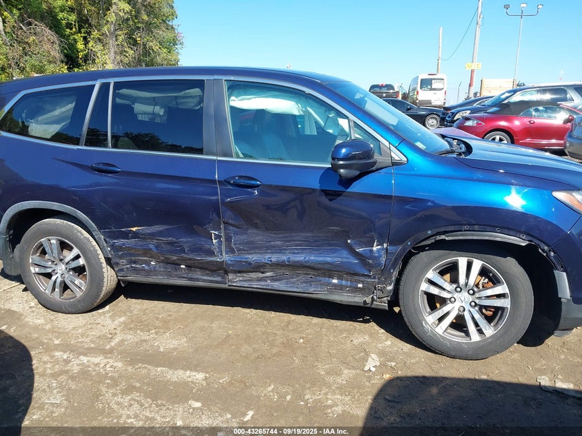 2016 HONDA PILOT EX-L - 5FNYF6H5XGB052154