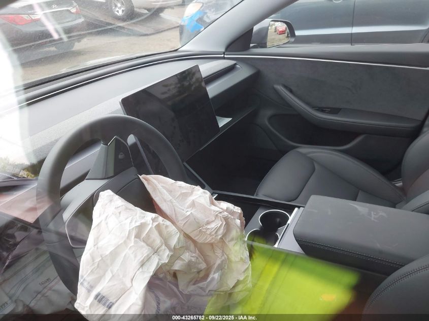 2025 Tesla Model 3 Long Range All-Wheel Drive VIN: 5YJ3E1EB5SF935033 Lot: 43265782