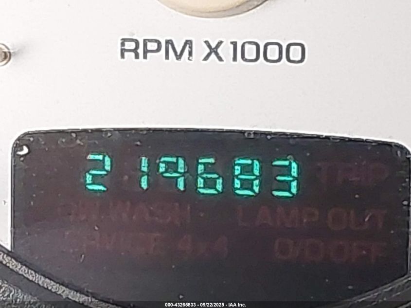 2003 Dodge Ram 1500 Slt/Laramie/St VIN: 1D7HA16D63J677803 Lot: 43265833