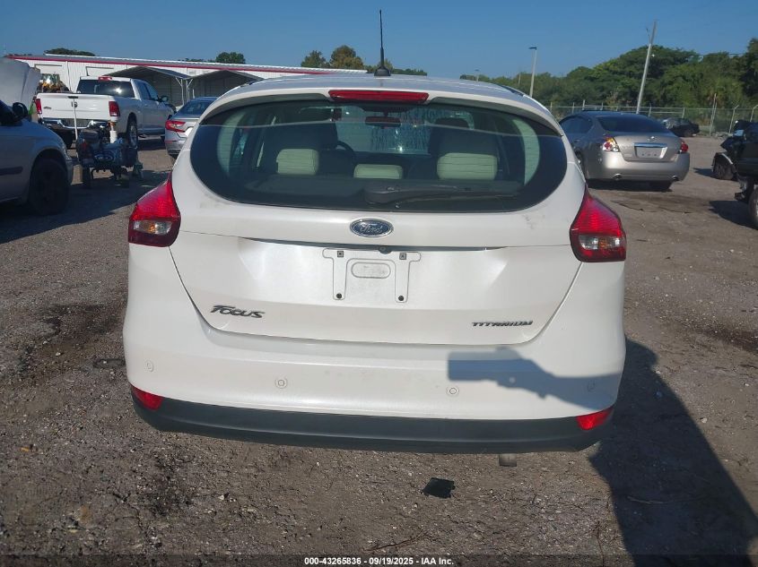 2018 Ford Focus Titanium VIN: 1FADP3N23JL283296 Lot: 43265836