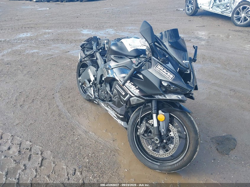 2024 Kawasaki Zx636 K black null gasoline JKBZXJK12RA003459 photo #1