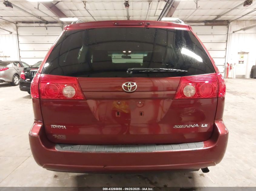 2007 Toyota Sienna Le VIN: 5TDZK23CX7S034831 Lot: 43265856