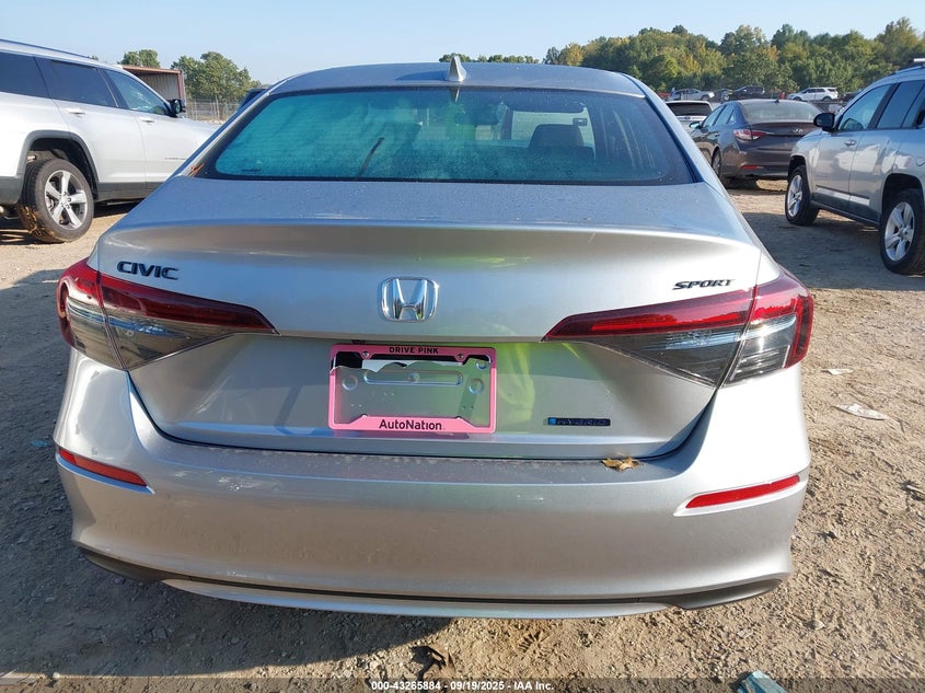 2026 HONDA CIVIC HYBRID SPORT/SPORT TOURING - 2HGFE4F8XTH301487