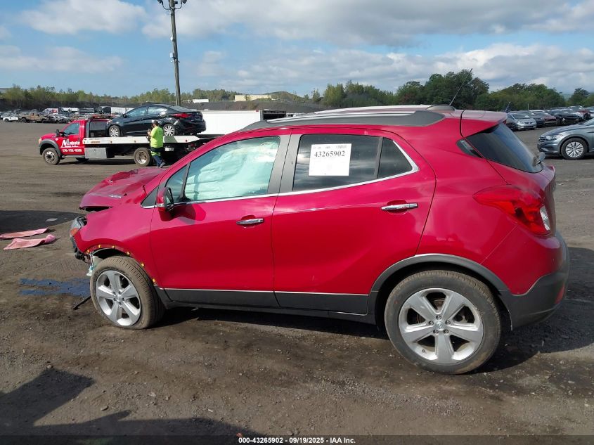 2016 Buick Encore Convenience VIN: KL4CJFSB8GB645662 Lot: 43265902