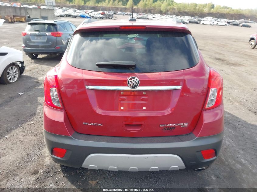 2016 Buick Encore Convenience VIN: KL4CJFSB8GB645662 Lot: 43265902