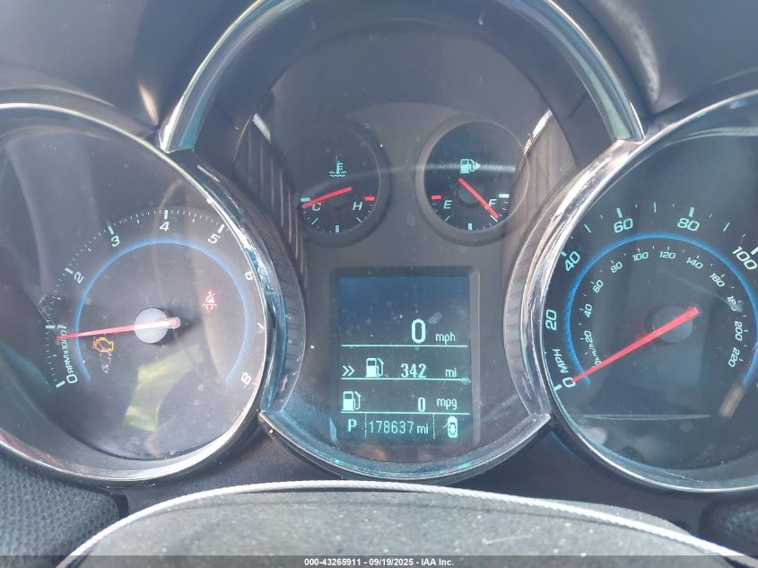 2012 Chevrolet Cruze 2Lt VIN: 1G1PG5SC0C7162150 Lot: 43265911