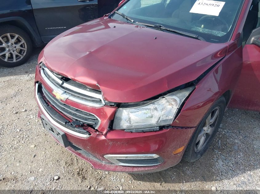 2016 Chevrolet Cruze Limited 1Lt Auto VIN: 1G1PE5SB5G7103310 Lot: 43265920