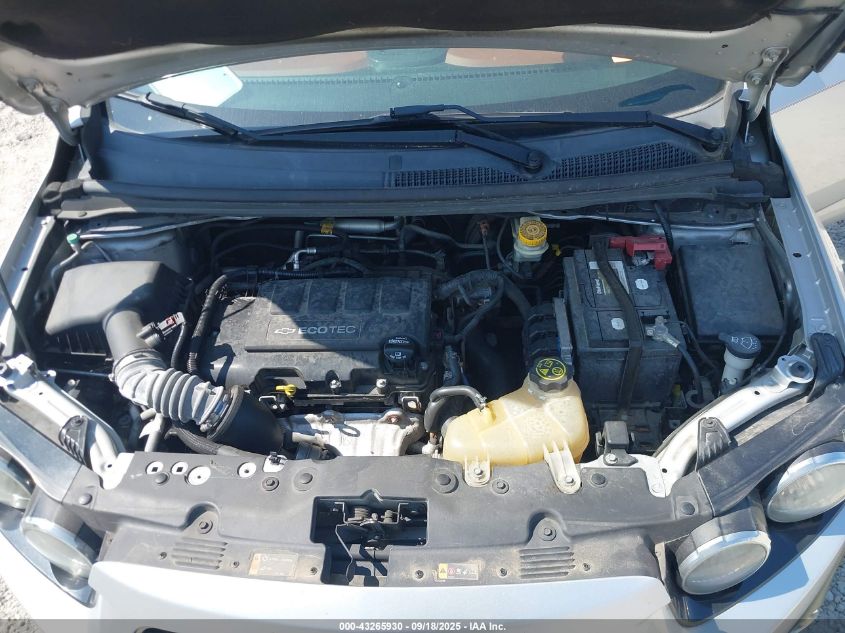 2015 Chevrolet Sonic Ltz Auto VIN: 1G1JE6SB7F4121223 Lot: 43265930