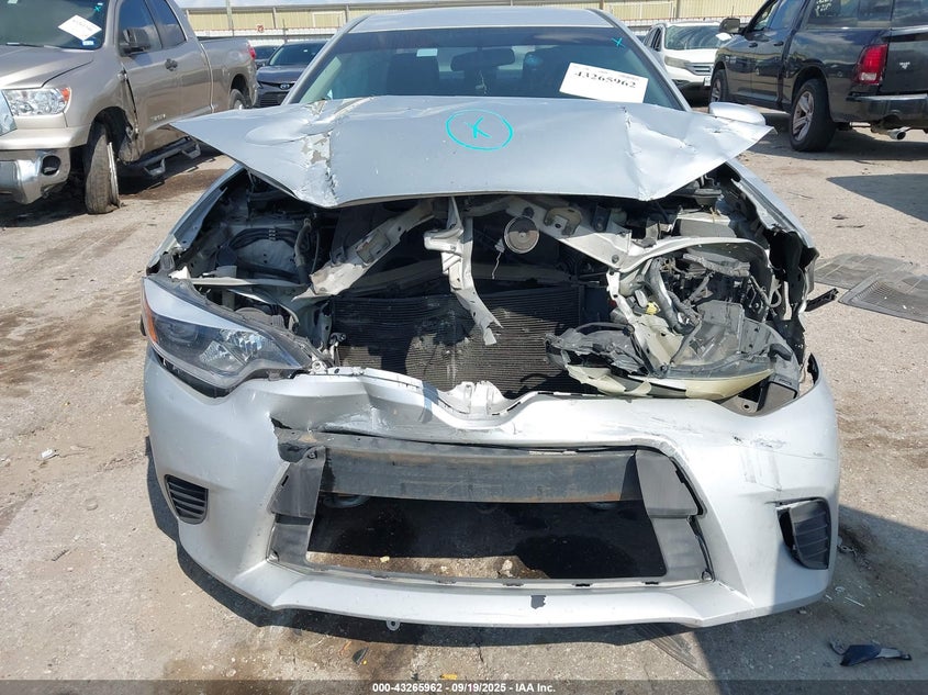 2016 Toyota Corolla Le VIN: 2T1BURHE3GC666271 Lot: 43265962