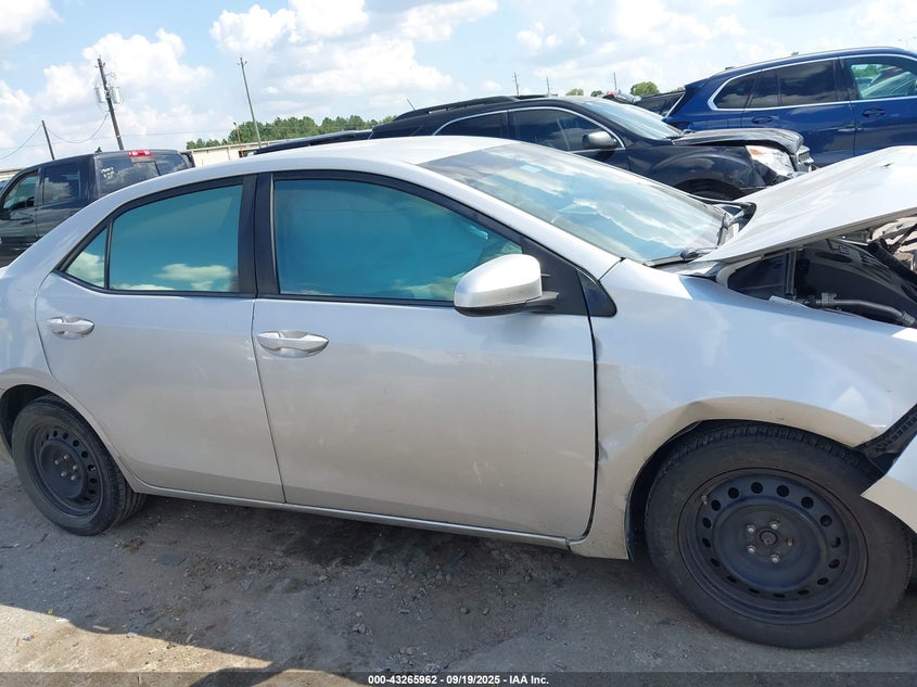 2016 Toyota Corolla Le VIN: 2T1BURHE3GC666271 Lot: 43265962