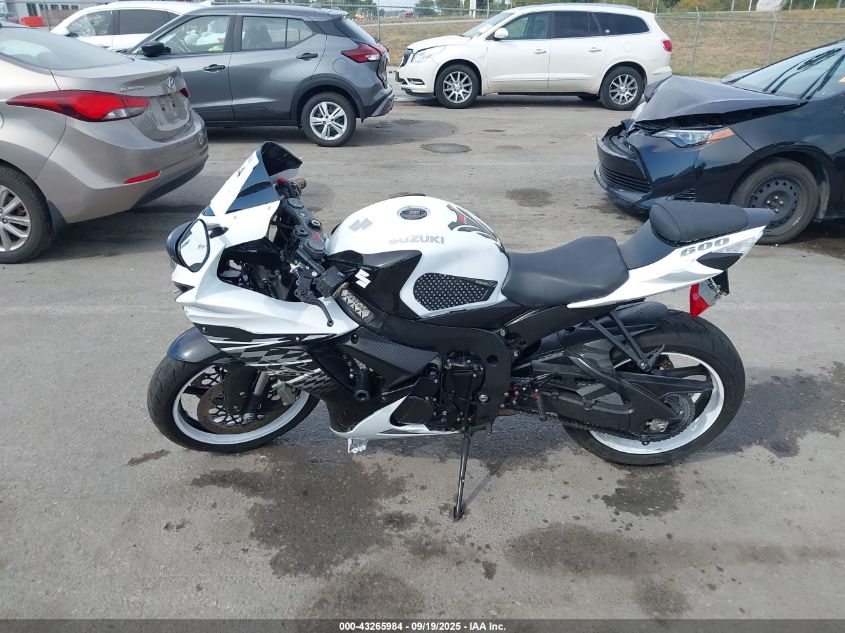 2019 Suzuki Gsx-R600 VIN: JS1GN7FA6K7100570 Lot: 43265984