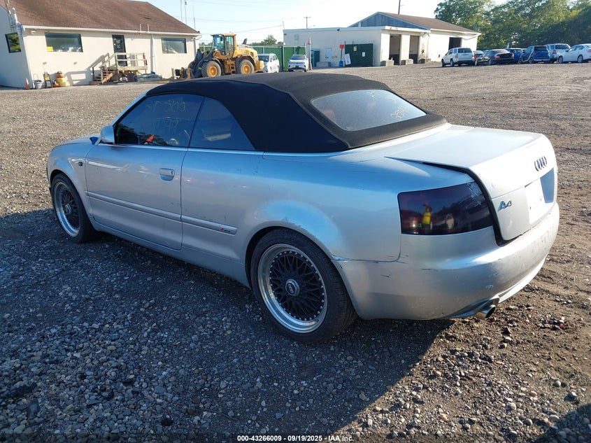 WAUDF48H39K011106 2009 AUDI A4 photo no. 3