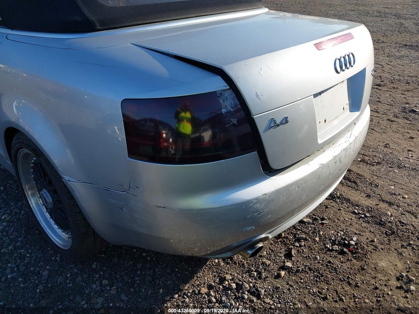 WAUDF48H39K011106 2009 AUDI A4 photo no. 6