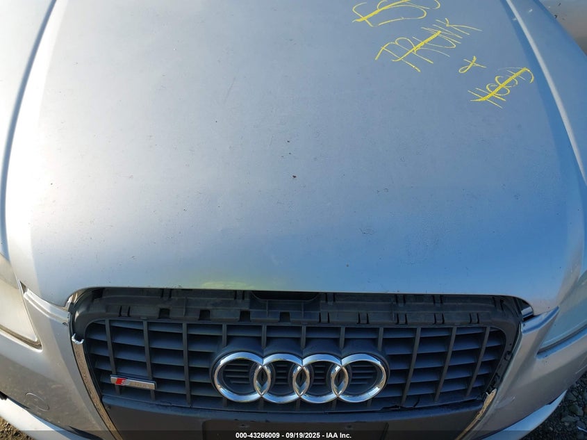 WAUDF48H39K011106 2009 AUDI A4 photo no. 10