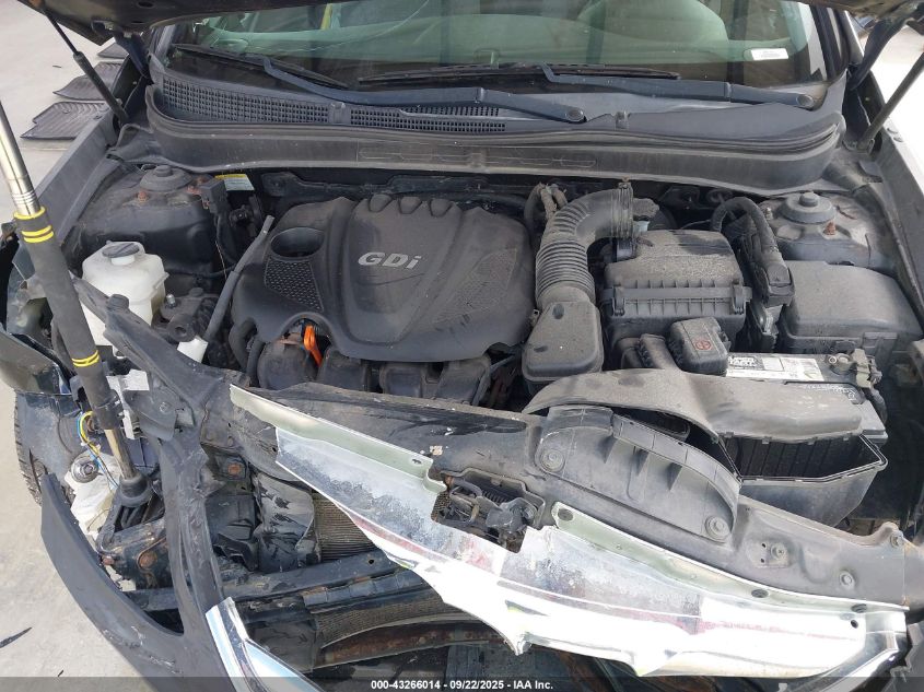 2012 Hyundai Sonata Gls Pzev VIN: 5NPEB4AC5CH426824 Lot: 43266014