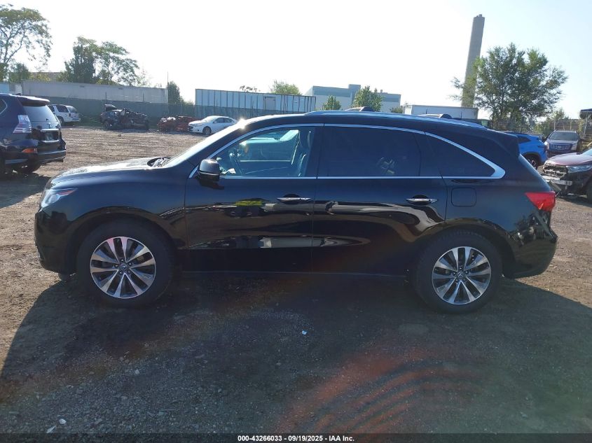 2016 Acura Mdx Technology Acurawatch Plus Packages/Technology Package VIN: 5FRYD4H48GB053898 Lot: 43266033