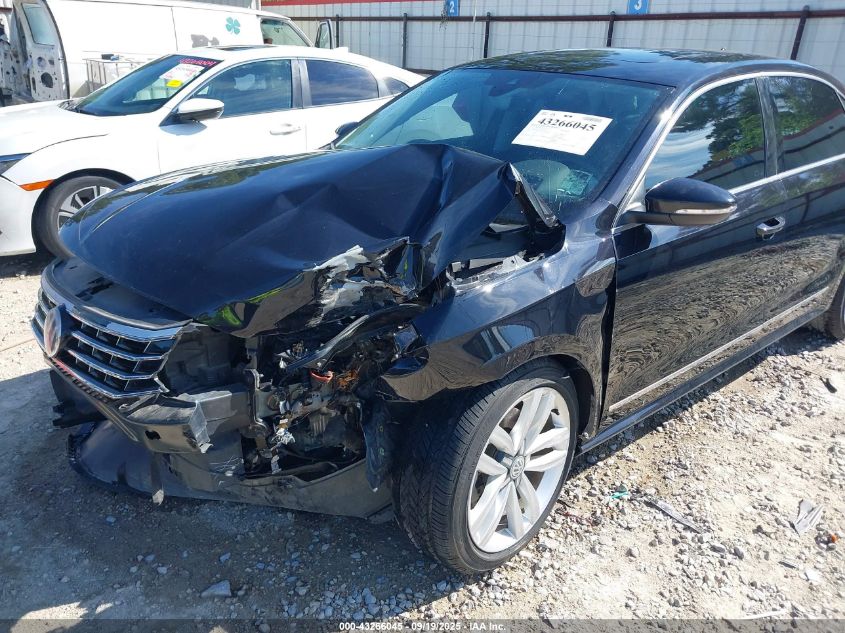 2017 Volkswagen Passat 1.8T Sel Premium VIN: 1VWCT7A30HC005163 Lot: 43266045