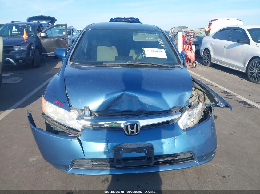 2007 Honda Civic Lx VIN: 1HGFA16577L130397 Lot: 43266048