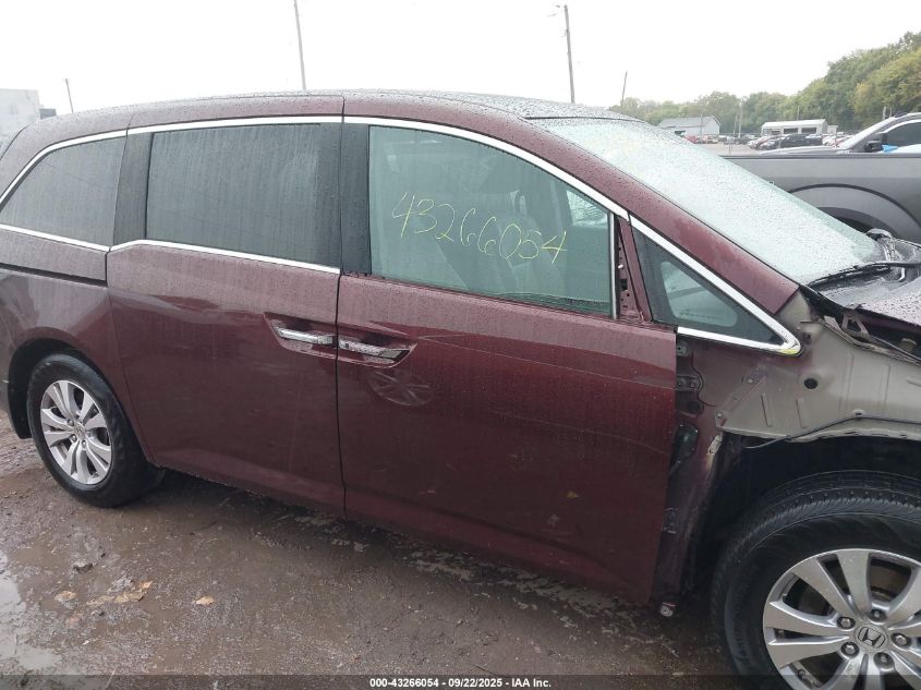 2015 Honda Odyssey Ex-L VIN: 5FNRL5H63FB111396 Lot: 43266054