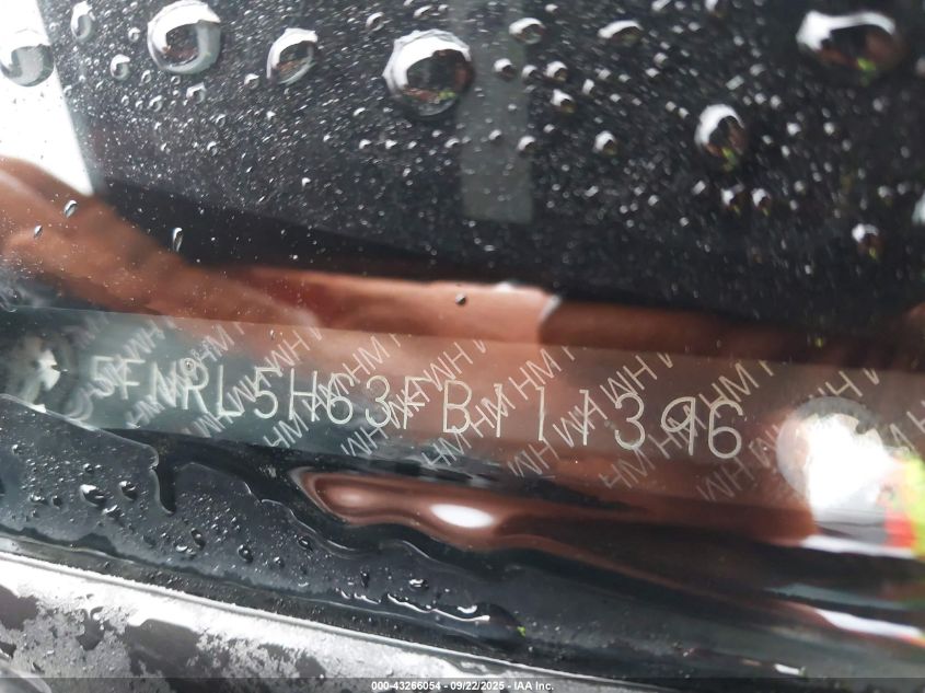 2015 Honda Odyssey Ex-L VIN: 5FNRL5H63FB111396 Lot: 43266054