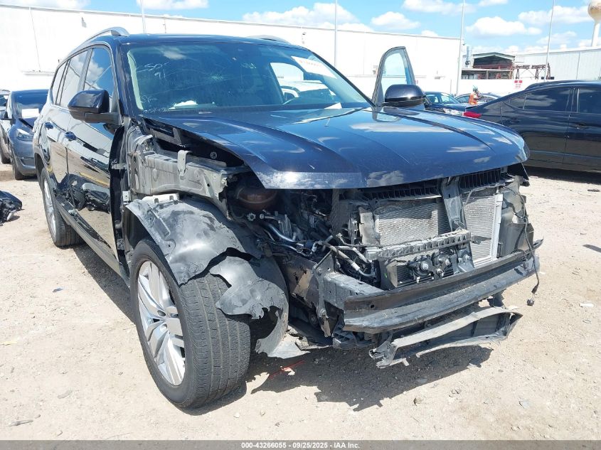 2019 Volkswagen Atlas 3.6L V6 Se W/Technology VIN: 1V2WR2CA3KC612435 Lot: 43266055