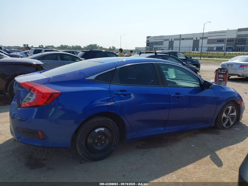 2020 Honda Civic Lx VIN: 2HGFC2F64LH565989 Lot: 43266063