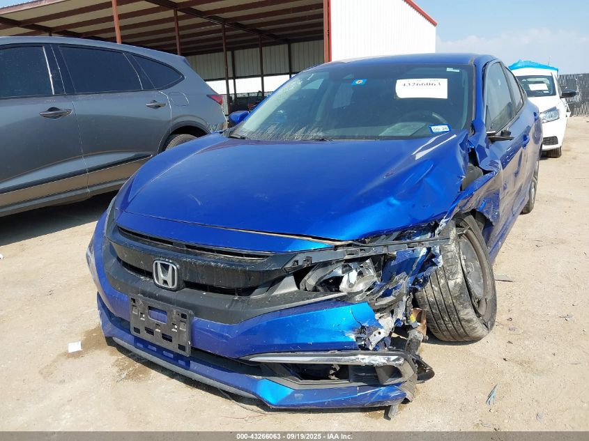 2020 Honda Civic Lx VIN: 2HGFC2F64LH565989 Lot: 43266063