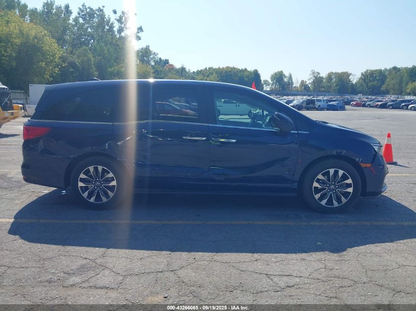 2024 Honda Odyssey Ex-L VIN: 5FNRL6H62RB042758 Lot: 43266065