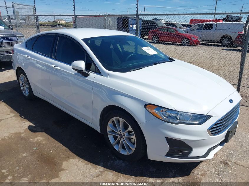 2020 FORD FUSION SE - 3FA6P0HD9LR188430