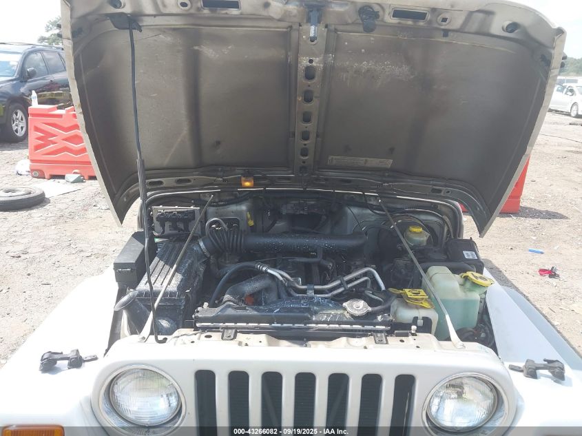 2002 Jeep Wrangler X VIN: 1J4FA39S02P748202 Lot: 43266082