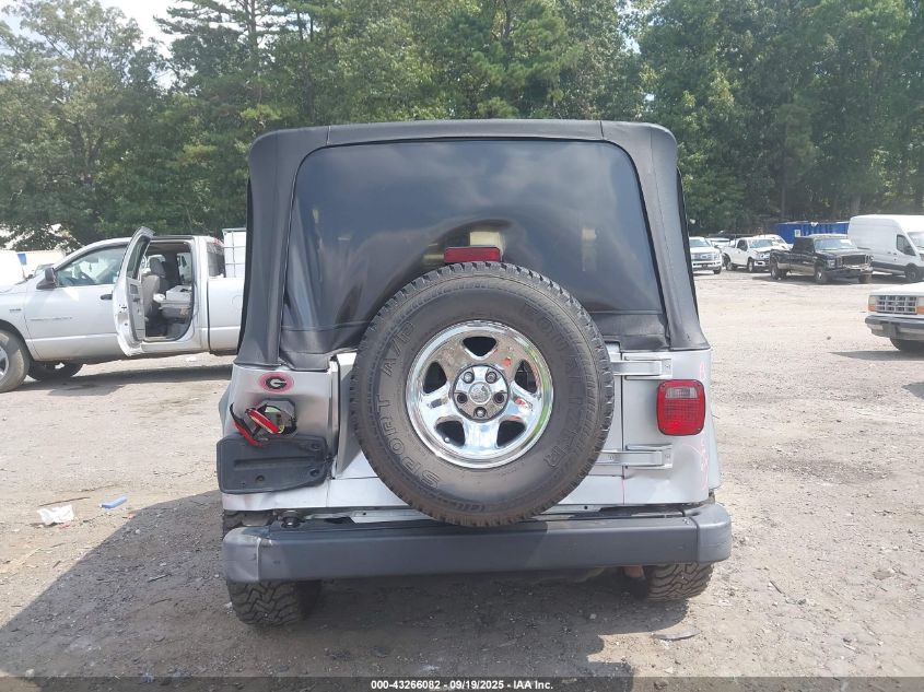 2002 Jeep Wrangler X VIN: 1J4FA39S02P748202 Lot: 43266082