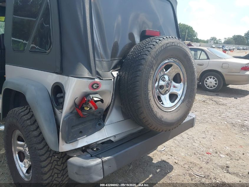 2002 Jeep Wrangler X VIN: 1J4FA39S02P748202 Lot: 43266082