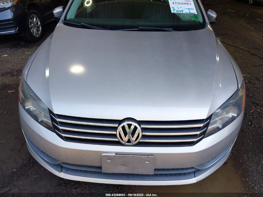 2014 Volkswagen Passat S VIN: 1VWAP7A36EC018894 Lot: 43266083
