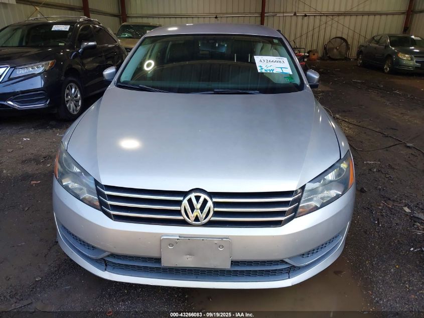 2014 Volkswagen Passat S VIN: 1VWAP7A36EC018894 Lot: 43266083